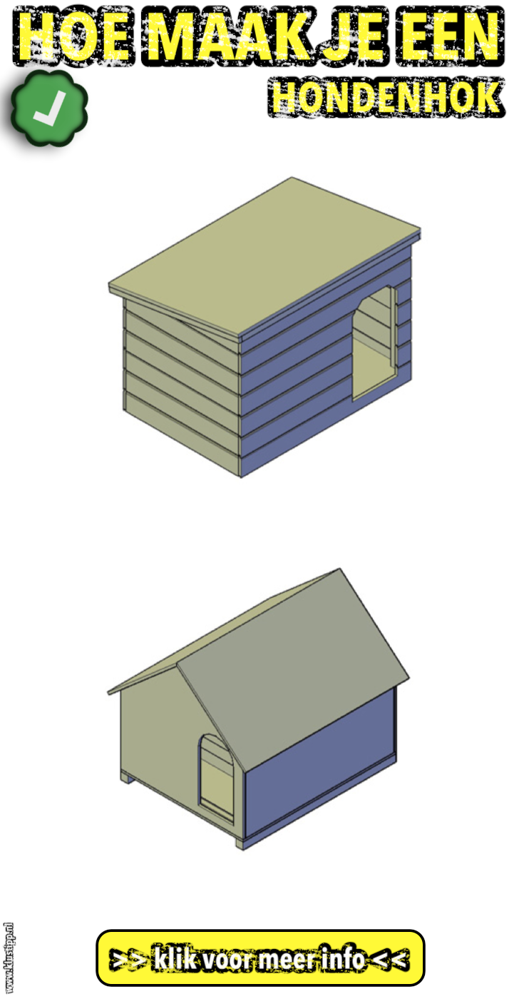 bouwtekening hondenhok