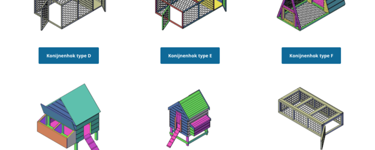 konijnenhok maken van hout