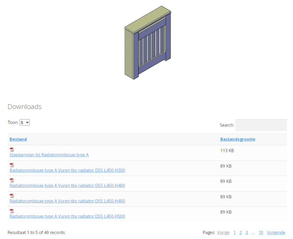 radiatorombouw op maat