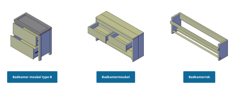 badkamermeubel zelf maken tekening