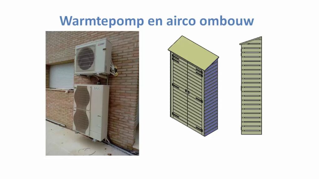 buitenunit airco wegwerken buitenunit airco wegwerken met een bouwplan