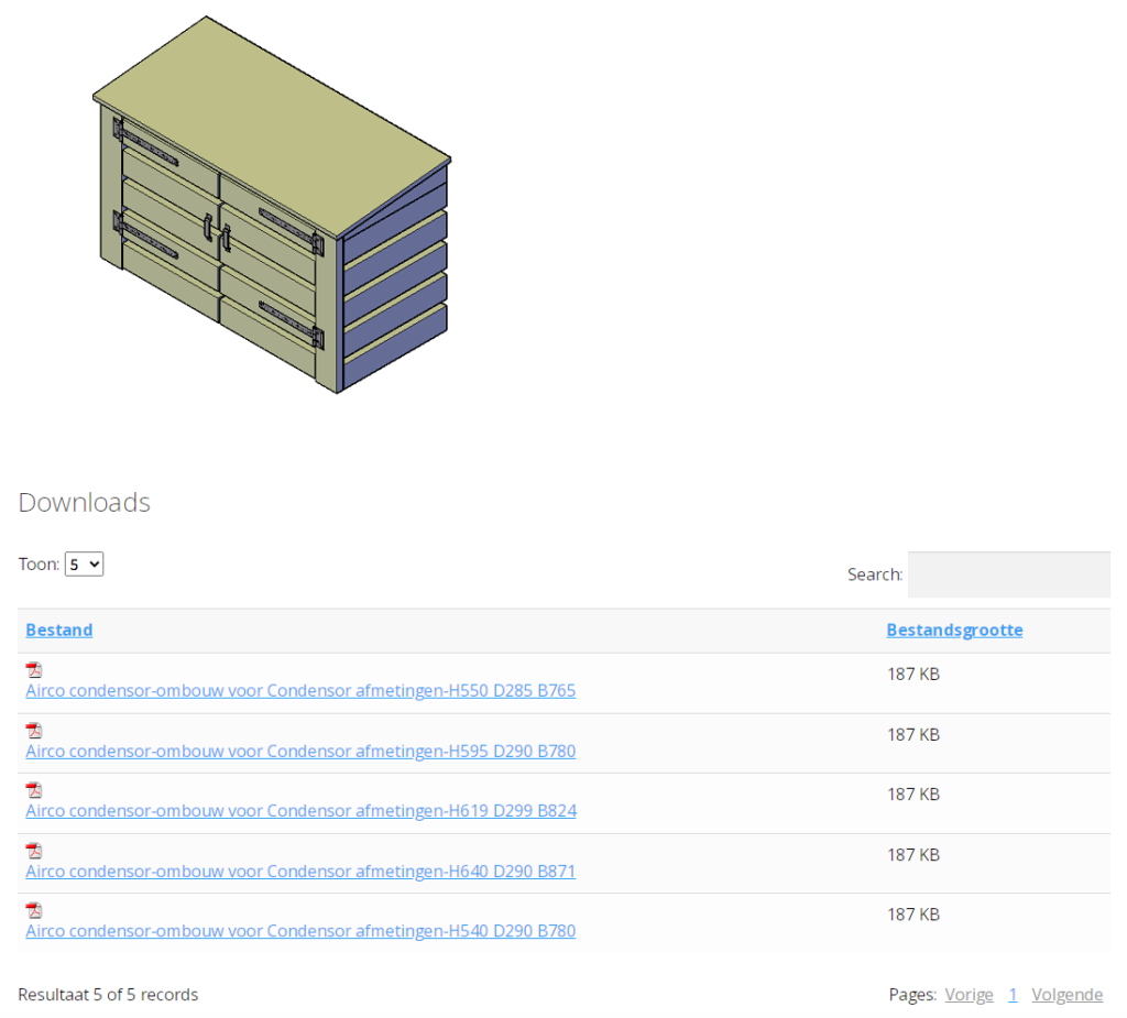 buitenunit airco wegwerken
