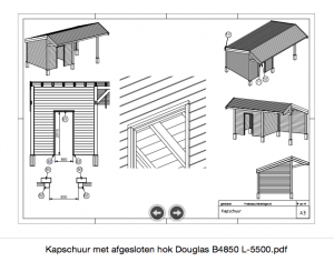 bouwtekening kapschuur pdf