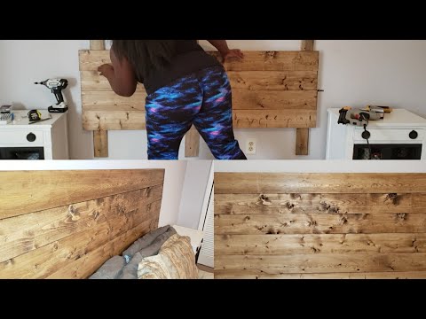 Hoofdbord hout zelf maken