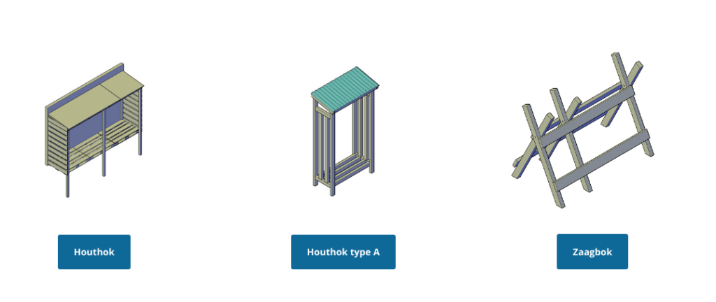 Haardhout opslag maken