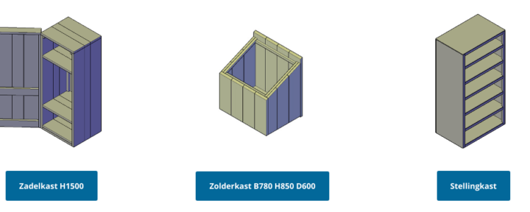 Schuine wand kast op wieltjes zelf maken